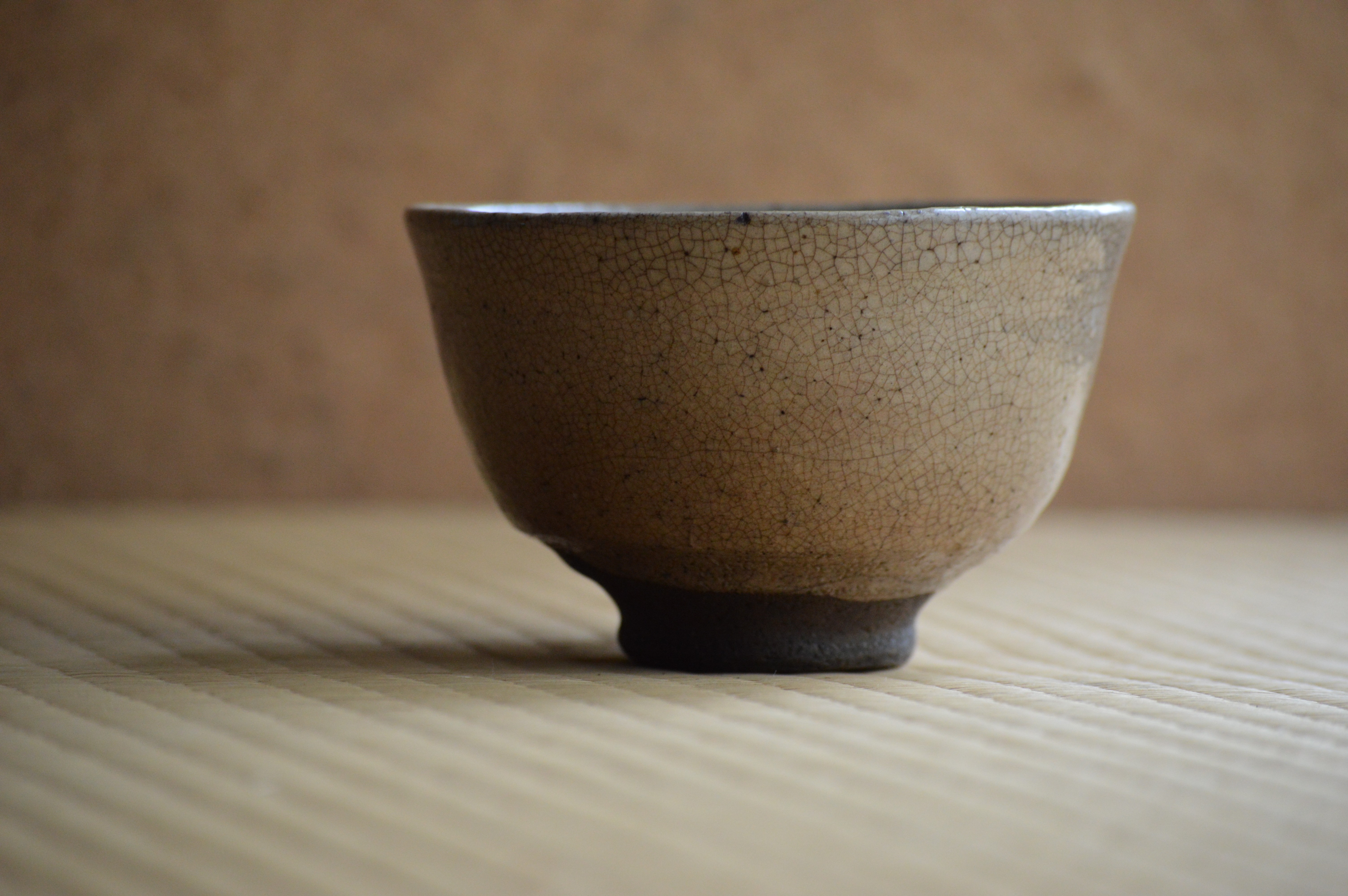 時代　萩茶碗